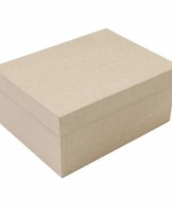 Buy β Hobbycraft Mache Rectangular Box With Lid 20cm π§¨