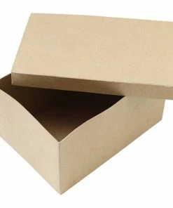Alternative view of Promo 🤩 Hobbycraft Mache Rectangular Box (with Lid) 25cm 🛒