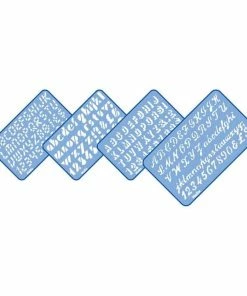 Cheap ✨ Helix Assorted Alphabet Stencil Set 4 Pack 🤩