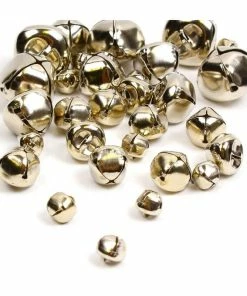 Wholesale ⌛ Hobbycraft Gold Jingle Bells 30 Pack 👏
