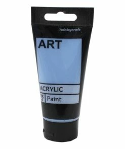 Best Pirce ✔️ Hobbycraft Pale Blue Art Acrylic Paint 75ml 💯