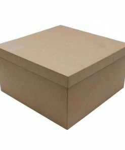 Alternative view of Flash Sale 🎉 Hobbycraft Mache Square Shaped Box 32cm 🔔