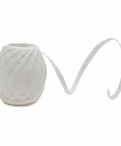 Outlet 🌟 Hobbycraft Raffia White Ribbon Reel 30 M 🎁