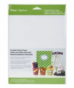 Best Pirce ⭐ Cricut Printable Sticker Paper Set A4 12 Pack 🌟
