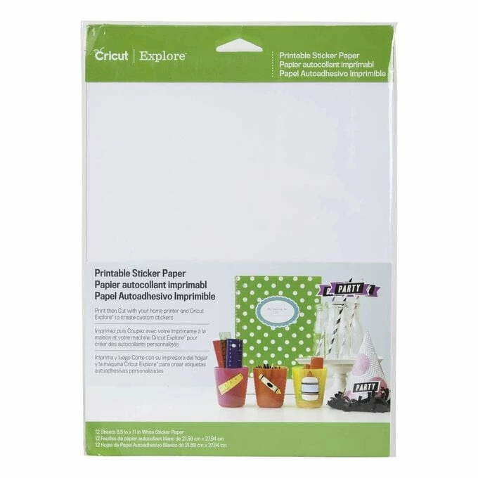 Best Pirce ⭐ Cricut Printable Sticker Paper Set A4 12 Pack 🌟 2 Best Pirce ⭐ Cricut Printable Sticker Paper Set A4 12 Pack 🌟