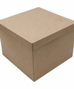 Alternative view of Budget 👍 Hobbycraft Mache Box 22cm 🌟