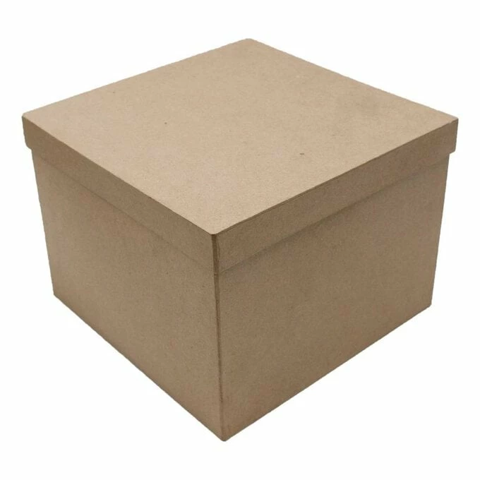Budget 👍 Hobbycraft Mache Box 22cm 🌟 4 Budget 👍 Hobbycraft Mache Box 22cm 🌟 - Image 2