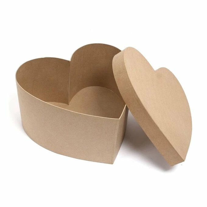 Flash Sale π₯ Hobbycraft Mache Heart Box 32cm X 32cm X 17cm π 3 Flash Sale π₯ Hobbycraft Mache Heart Box 32cm X 32cm X 17cm π