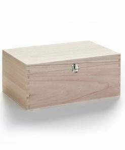 Hot Sale ✨ Hobbycraft Wooden Storage Box 30cm X 20cm X 13cm ✨