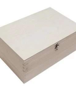 Hot Sale ✨ Hobbycraft Wooden Storage Box 30cm X 20cm X 13cm ✨ 13 Hot Sale ✨ Hobbycraft Wooden Storage Box 30cm X 20cm X 13cm ✨ -Hobbycraft Shop 617375 1000 3 wooden storage box 30cm x 20cm x 13cm