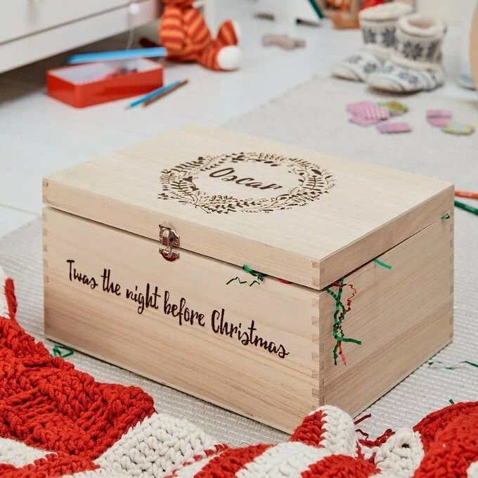 Hot Sale ✨ Hobbycraft Wooden Storage Box 30cm X 20cm X 13cm ✨ 4 Hot Sale ✨ Hobbycraft Wooden Storage Box 30cm X 20cm X 13cm ✨ - Image 2