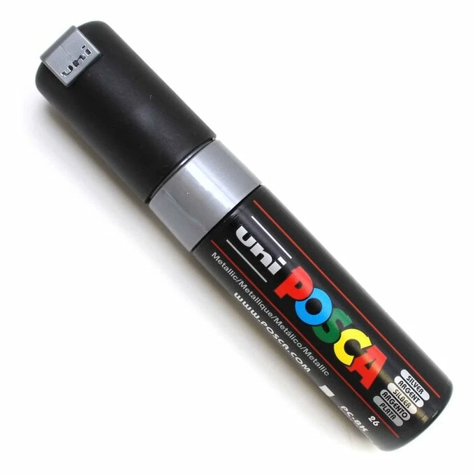 Outlet ๐ Uni-ball Silver Posca Marker PC-8K ๐ - Image 2
