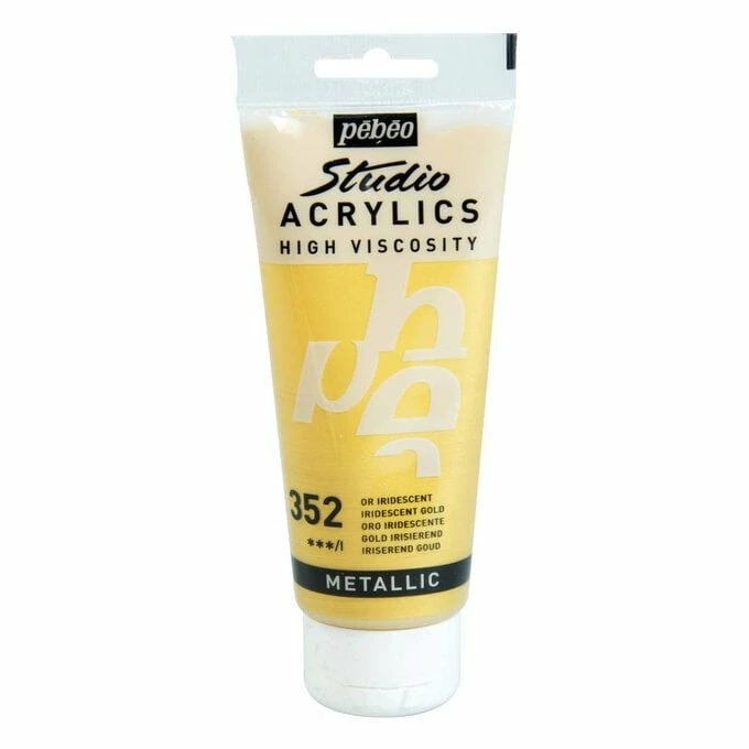 Cheapest 🎉 Pebeo Iridescent Gold Studio Acrylic Paint 100ml ⌛ 3 Cheapest 🎉 Pebeo Iridescent Gold Studio Acrylic Paint 100ml ⌛