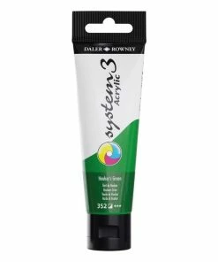 Wholesale 🔔 Daler-Rowney System3 Hooker's Green Acrylic Paint 59ml 😍