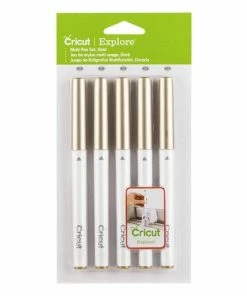 Budget 🧨 Cricut Colour Gold Pen Set 5 Pack 🤩