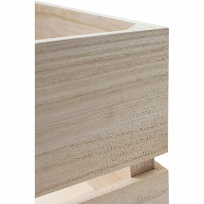 Outlet ⭐ Hobbycraft Wooden Crate 40cm X 30cm X 18cm 🛒 6 Outlet ⭐ Hobbycraft Wooden Crate 40cm X 30cm X 18cm 🛒 - Image 4