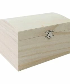 Deals 😉 Hobbycraft Wooden Jewellery Chest 16 X 11 X 10 Cm ✔️