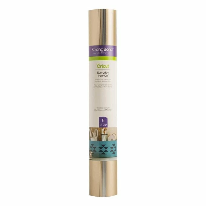 Best deal ๐ Cricut Metallic Everyday Iron-On 12 X 12 Inches 6 Sheets ๐ 3 Best deal ๐ Cricut Metallic Everyday Iron-On 12 X 12 Inches 6 Sheets ๐