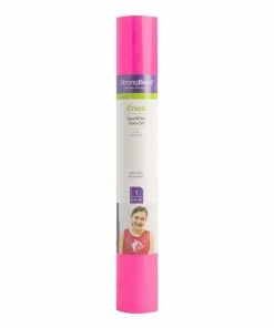 Brand new ๐งจ Cricut Neon Pink Sportflex Iron-On 12 X 24 Inches ๐