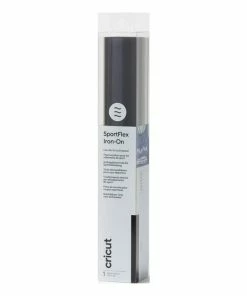 Hot Sale 🧨 Cricut Black Sportflex Iron-On 12 X 24 Inches ⌛