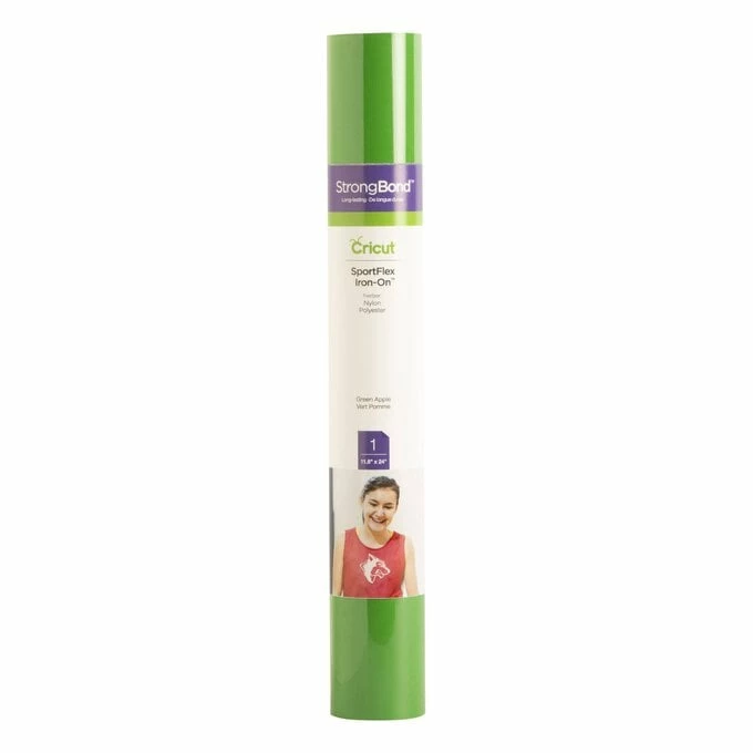 Coupon 👍 Cricut Green Apple Sportflex Iron-On 12 X 24 Inches 🤩 3 Coupon 👍 Cricut Green Apple Sportflex Iron-On 12 X 24 Inches 🤩