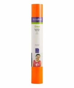 Cheapest 🌟 Cricut Neon Orange Sportflex Iron-On 12 X 24 Inches ✨