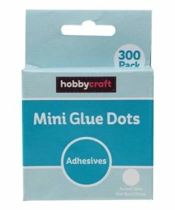 Discount 🌟 Hobbycraft Mini Glue Dots 10mm 300 Pack 🎉