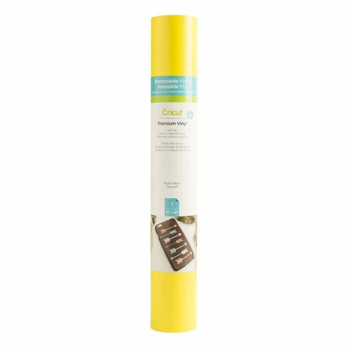 Best Pirce 🛒 Cricut Bright Yellow Removable Matte Premium Vinyl 12 X 48 Inches 🎉 3 Best Pirce 🛒 Cricut Bright Yellow Removable Matte Premium Vinyl 12 X 48 Inches 🎉