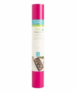 New 🛒 Cricut Fuchsia Removable Matte Vinyl 12 X 48 Inches ❤️