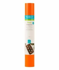 Best Sale 🤩 Cricut Orange Removable Matte Vinyl 12 X 48 Inches 👍