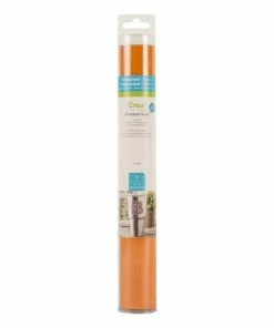 New ❤️ Cricut Orange Permanent Gloss Vinyl 12 X 48 Inches 🎁