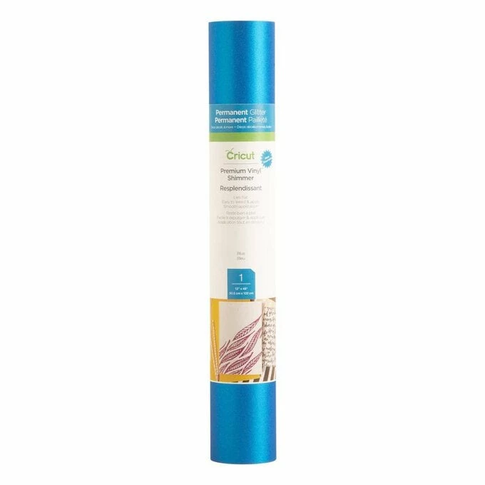 New ๐คฉ Cricut Blue Permanent Shimmer Vinyl 12 X 48 Inches ๐ 3 New ๐คฉ Cricut Blue Permanent Shimmer Vinyl 12 X 48 Inches ๐