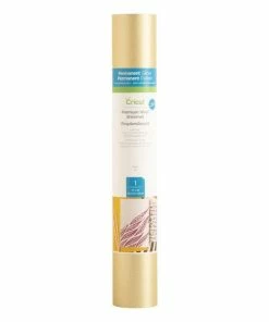 Hot Sale 🔥 Cricut Gold Permanent Shimmer Vinyl 12 X 48 Inches 🌟