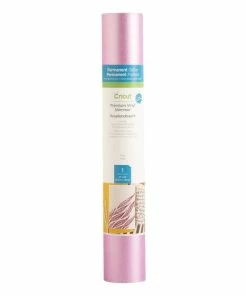 Best deal 🔥 Cricut Pink Permanent Shimmer Vinyl 12 X 48 Inches ✨