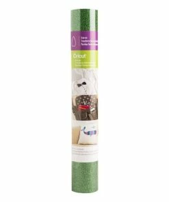Best deal 🎉 Cricut Kelly Green Glitter Iron-On 12 X 19 Inches 👍