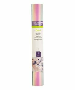 Wholesale 👏 Cricut Blue Holographic Iron-On 12 X 24 Inches ⭐
