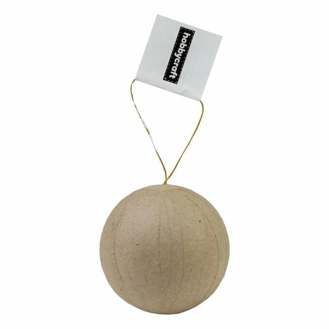 Best deal ✔️ Hobbycraft Mache Hanging Ball Decoration 7cm 🎉 4 Best deal ✔️ Hobbycraft Mache Hanging Ball Decoration 7cm 🎉 - Image 2