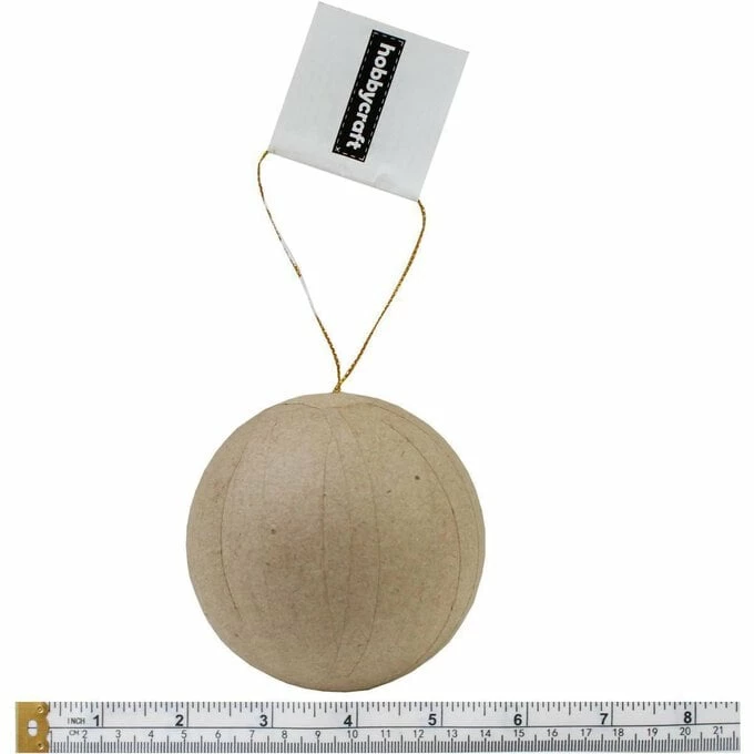 Best deal ✔️ Hobbycraft Mache Hanging Ball Decoration 7cm 🎉 5 Best deal ✔️ Hobbycraft Mache Hanging Ball Decoration 7cm 🎉 - Image 3
