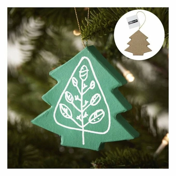 Top 10 ❤️ Hobbycraft Mache Hanging Tree Decoration 9cm ❤️ 4 Top 10 ❤️ Hobbycraft Mache Hanging Tree Decoration 9cm ❤️ - Image 2