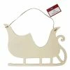 Flash Sale 🌟 Hobbycraft Hanging Wooden 🎁 Christmas Sleigh Plaque 30cm ❤️ -Hobbycraft Shop 650023 1000 1 hanging wooden christmas sleigh plaque 30cm
