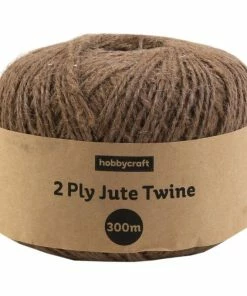 Cheapest ๐ฏ Hobbycraft Natural Jute Twine 2 Ply 300m ๐ฅฐ