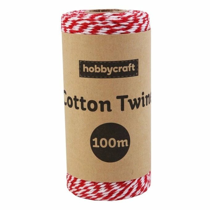 Flash Sale βοΈ Hobbycraft Red And White Cotton Twine 100m π 3 Flash Sale βοΈ Hobbycraft Red And White Cotton Twine 100m π