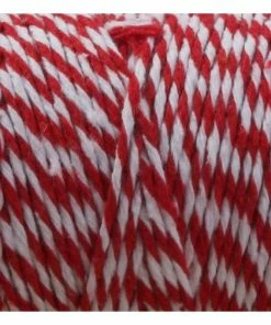 Alternative view of Flash Sale ✔️ Hobbycraft Red And White Cotton Twine 100m 👏