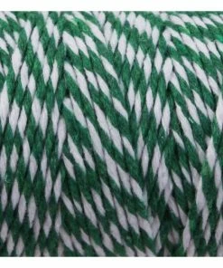 Alternative view of Budget 🛒 Hobbycraft Green And White Cotton Twine 100m 😉