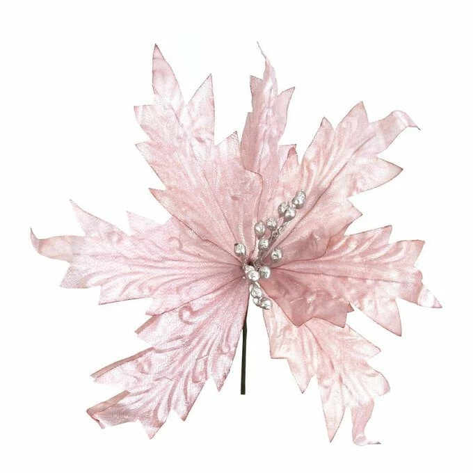 Best deal π― Hobbycraft Champagne Poinsettia 29cm π―