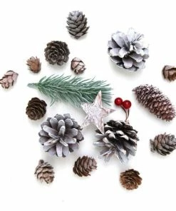New 💯 Hobbycraft Brushed Pine Wreath Accessories 145g 🧨
