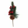 Brand new ๐ Hobbycraft Red Berries And Fir Cone Pick 26cm โจ 1 Brand new ๐ Hobbycraft Red Berries And Fir Cone Pick 26cm โจ -Hobbycraft Shop 653525 1000 1 red berries and fir cone pick 26cm
