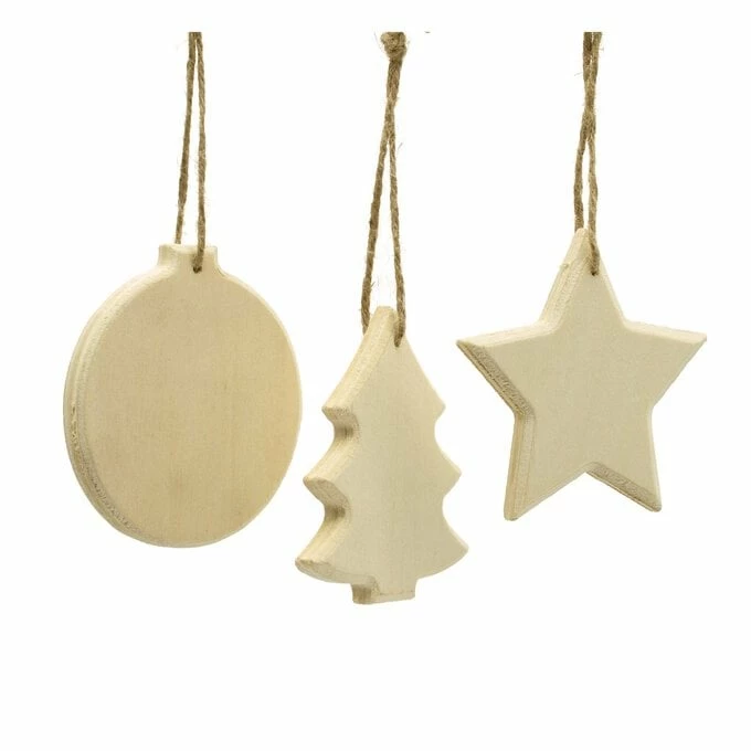 Cheap π Hobbycraft Wooden Hanging π
Christmas Decorations 3 Pack π― 4 Cheap π Hobbycraft Wooden Hanging π
Christmas Decorations 3 Pack π― - Image 2