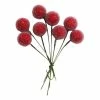 Cheap 🥰 Hobbycraft Frosted Red Berry Picks 8 Pieces 🎁 -Hobbycraft Shop 653579 1000 1 frosted red berry picks 8 pieces