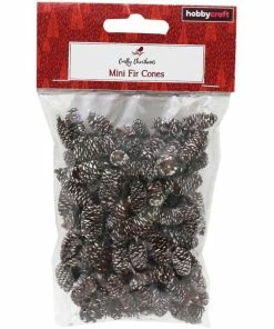 Cheapest ❤️ Hobbycraft Mini Fir Cones 18g 🥰 -Hobbycraft Shop 653679 1000 3 mini fir cones 18g